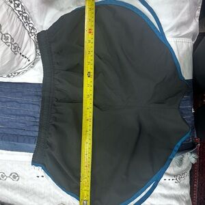 Nike Black and Blue Athletic Shorts